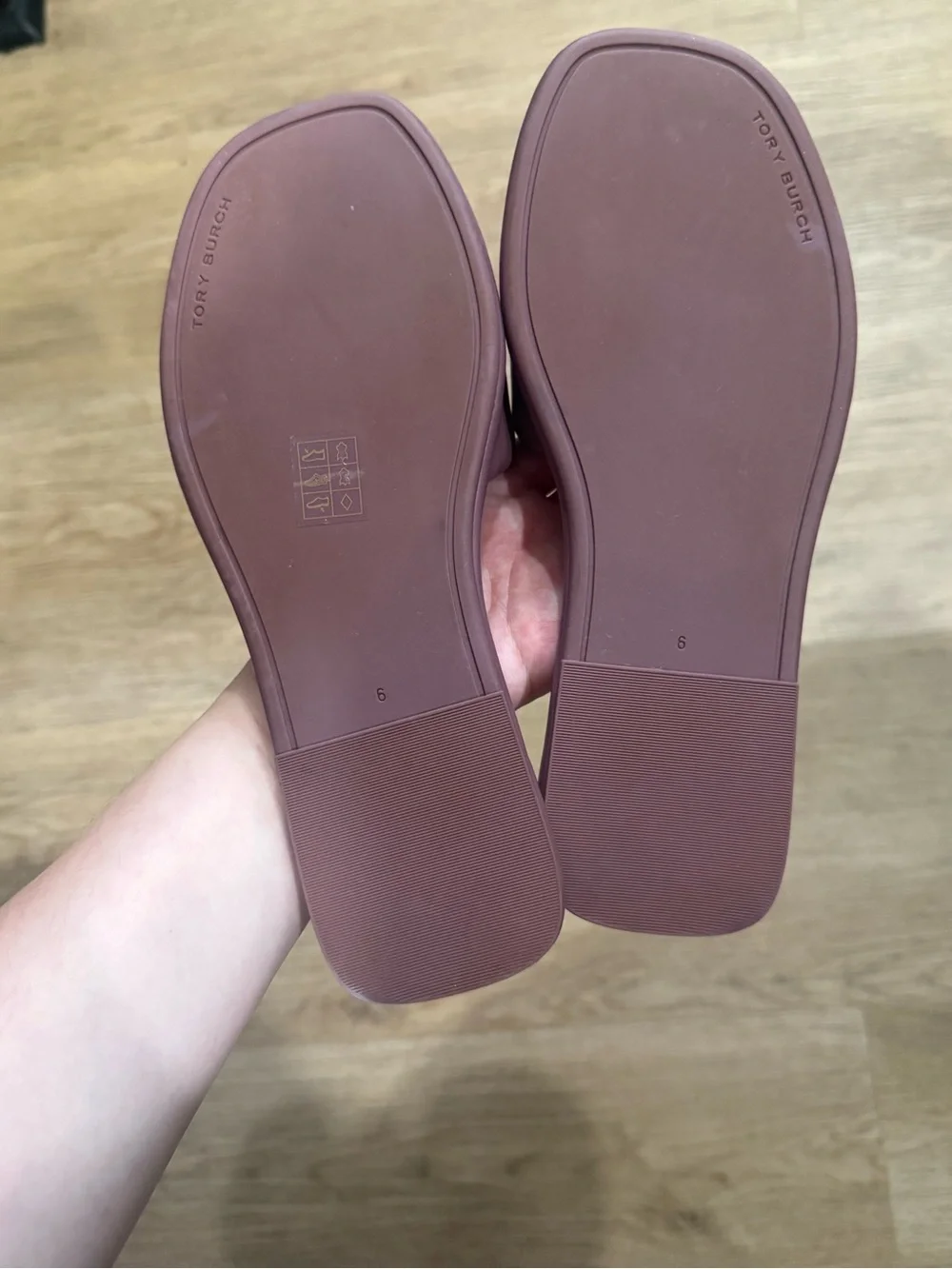 Tory Burch Purple Sandals